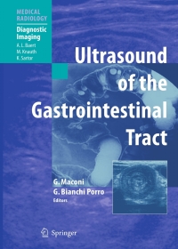 表紙画像: Ultrasound of the Gastrointestinal Tract 1st edition 9783540258261