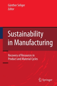 Omslagafbeelding: Sustainability in Manufacturing 1st edition 9783540498711