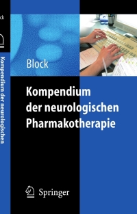 Omslagafbeelding: Kompendium der neurologischen Pharmakotherapie 1st edition 9783540313489