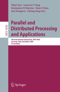 Cover image: Parallel and Distributed Processing and Applications 1st edition 9783540680673