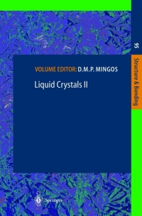 صورة الغلاف: Liquid Crystals II 1st edition 9783540649373