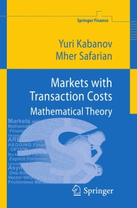 Cover image: Markets with Transaction Costs 9783540681205