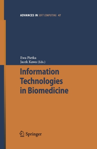 Imagen de portada: Information Technologies in Biomedicine 1st edition 9783540681670