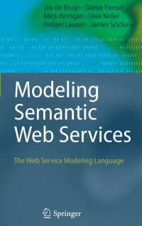 Omslagafbeelding: Modeling Semantic Web Services 9783540681694