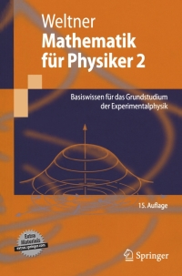 表紙画像: Mathematik für Physiker 2 15th edition 9783540681984