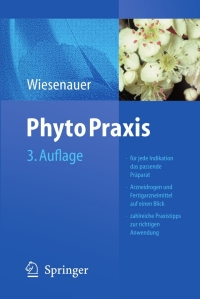 Cover image: PhytoPraxis 3rd edition 9783540682523