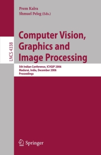 Imagen de portada: Computer Vision, Graphics and Image Processing 1st edition 9783540683018