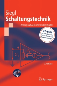 صورة الغلاف: Schaltungstechnik - Analog und gemischt analog/digital 3rd edition 9783540683698