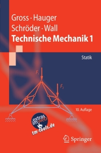 صورة الغلاف: Technische Mechanik 1 10th edition 9783540683940