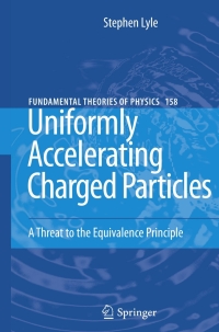 Cover image: Uniformly Accelerating Charged Particles 9783540684695