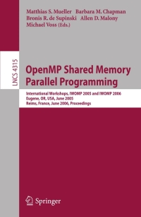 صورة الغلاف: OpenMP Shared Memory Parallel Programming 1st edition 9783540685548