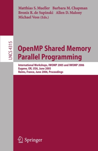 Cover image: OpenMP Shared Memory Parallel Programming 1st edition 9783540685548