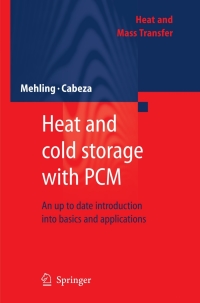 Omslagafbeelding: Heat and cold storage with PCM 9783642088070