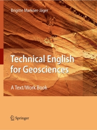 صورة الغلاف: Technical English for Geosciences 9783540686149