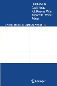 Imagen de portada: Ultrafast Phenomena XV 9783540687795