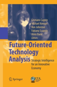 Imagen de portada: Future-Oriented Technology Analysis 1st edition 9783540688099