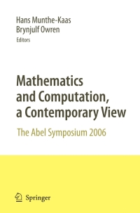 صورة الغلاف: Mathematics and Computation, a Contemporary View 1st edition 9783540688488
