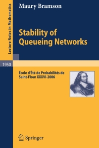 Imagen de portada: Stability of Queueing Networks 9783540688952