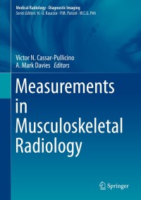 صورة الغلاف: Measurements in Musculoskeletal Radiology 9783540438533