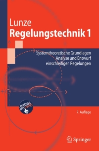 Cover image: Regelungstechnik 1 7th edition 9783540689072
