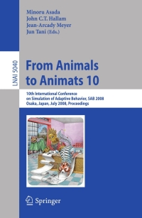Cover image: From Animals to Animats 10 1st edition 9783540691334