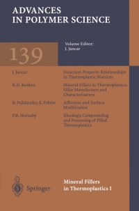 Cover image: Mineral Fillers in Thermoplastics I 1st edition 9783540646211