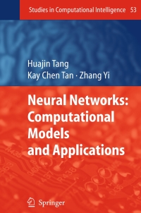 Titelbild: Neural Networks: Computational Models and Applications 9783540692256