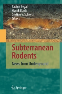 Imagen de portada: Subterranean Rodents 1st edition 9783540692751