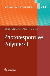 Cover image: Photoresponsive Polymers I 1st edition 9783540694489