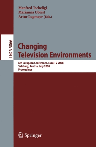 Cover image: Changing Television Environments 1st edition 9783540694779
