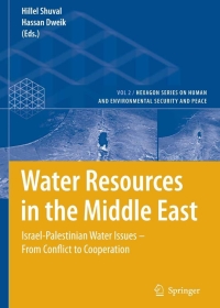 Cover image: Water Resources in the Middle East 1st edition 9783540695080