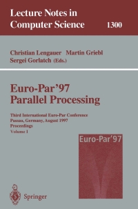Cover image: Euro-Par’97 Parallel Processing 9783540634409