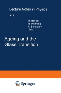 Cover image: Ageing and the Glass Transition 1st edition 9783540696834