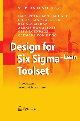 表紙画像: Design for Six Sigma+Lean Toolset 9783540697145