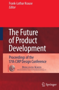 Cover image: The Future of Product Development 1st edition 9783540698197