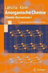 Cover image: Anorganische Chemie 9th edition 9783540698630