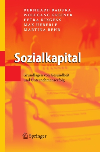 表紙画像: Sozialkapital 9783540777489