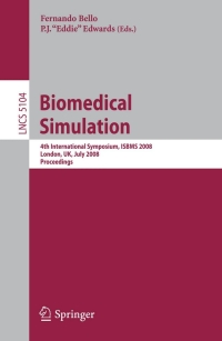 Cover image: Biomedical Simulation 1st edition 9783540705208
