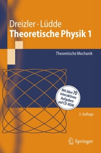 Cover image: Theoretische Physik 1 2nd edition 9783540705574