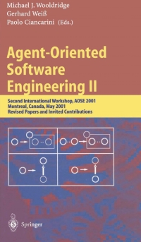 Imagen de portada: Agent-Oriented Software Engineering II 1st edition 9783540432821
