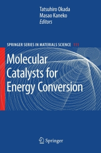 Imagen de portada: Molecular Catalysts for Energy Conversion 1st edition 9783540707301