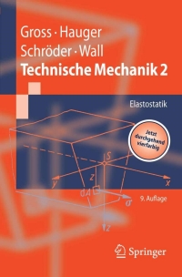 Cover image: Technische Mechanik 9th edition 9783540707622