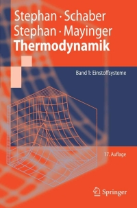 Cover image: Thermodynamik 17th edition 9783540708131