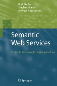 Cover image: Semantic Web Services 1st edition 9783540708933