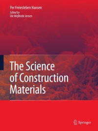 Cover image: The Science of Construction Materials 9783540708971