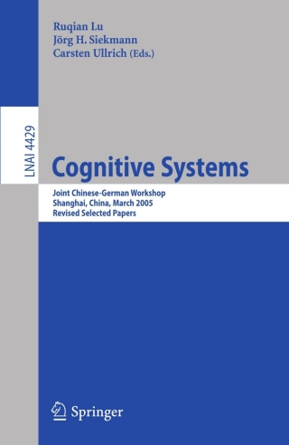 Imagen de portada: Cognitive Systems 1st edition 9783540709336
