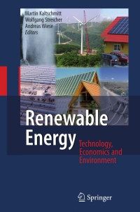 Titelbild: Renewable Energy 9783540709473