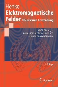 Omslagafbeelding: Elektromagnetische Felder 3rd edition 9783540710042