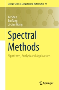 Imagen de portada: Spectral Methods 9783540710400