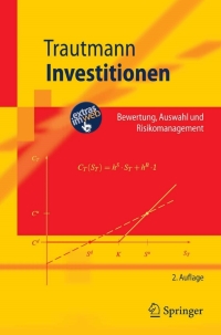 Omslagafbeelding: Investitionen 2nd edition 9783540711254